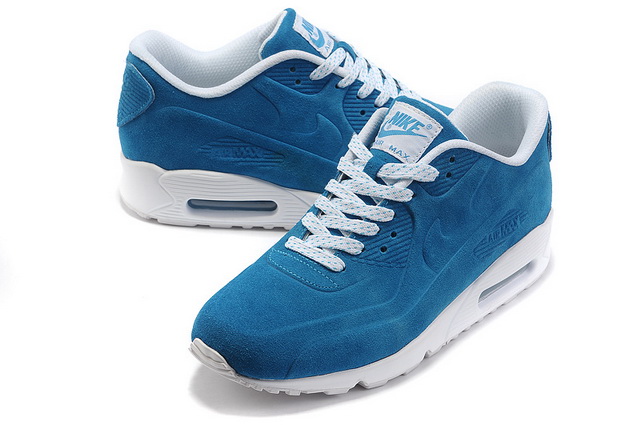 Womens Nike Air Max 90 VT Premium QS Blue Shoes